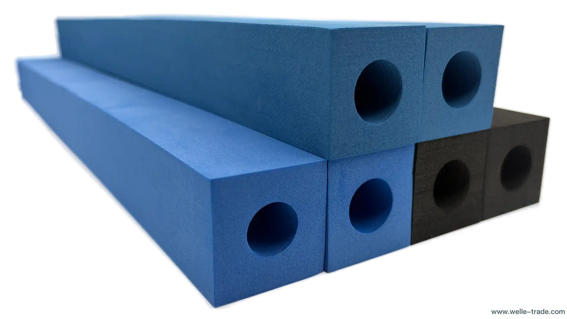 Custom Hollow PE/EVA Foam Column & Custom PE/EVA Foam Grip: Welle Trade’s Precision Deep‑Drilling Solution