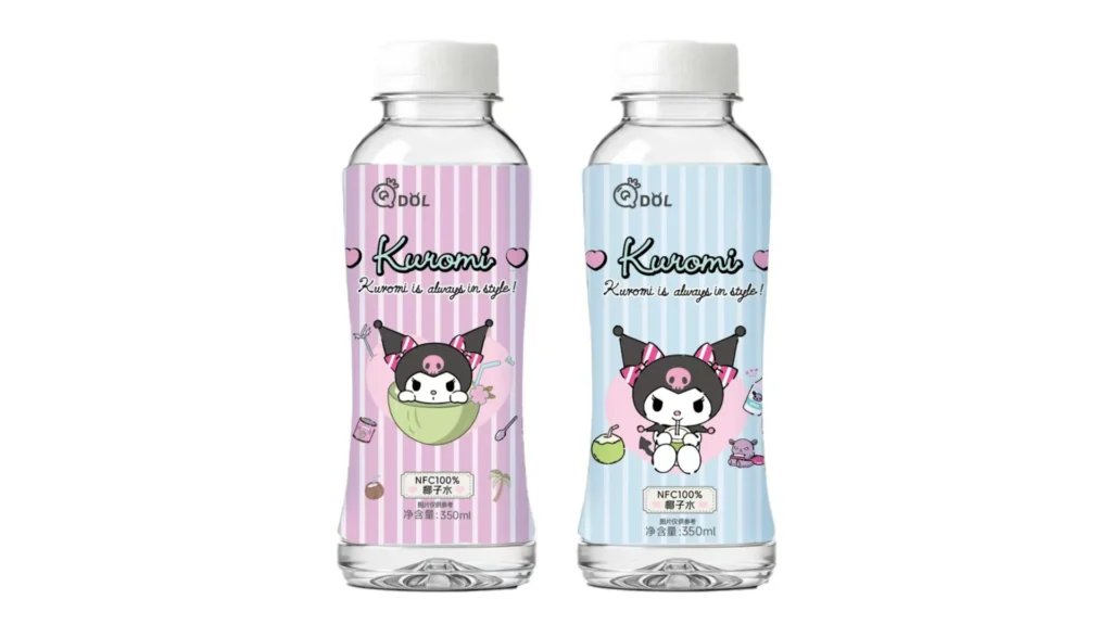 Coconut water in character-themed packaging, a naturally positioned SKU for health-conscious beverage portfolios
