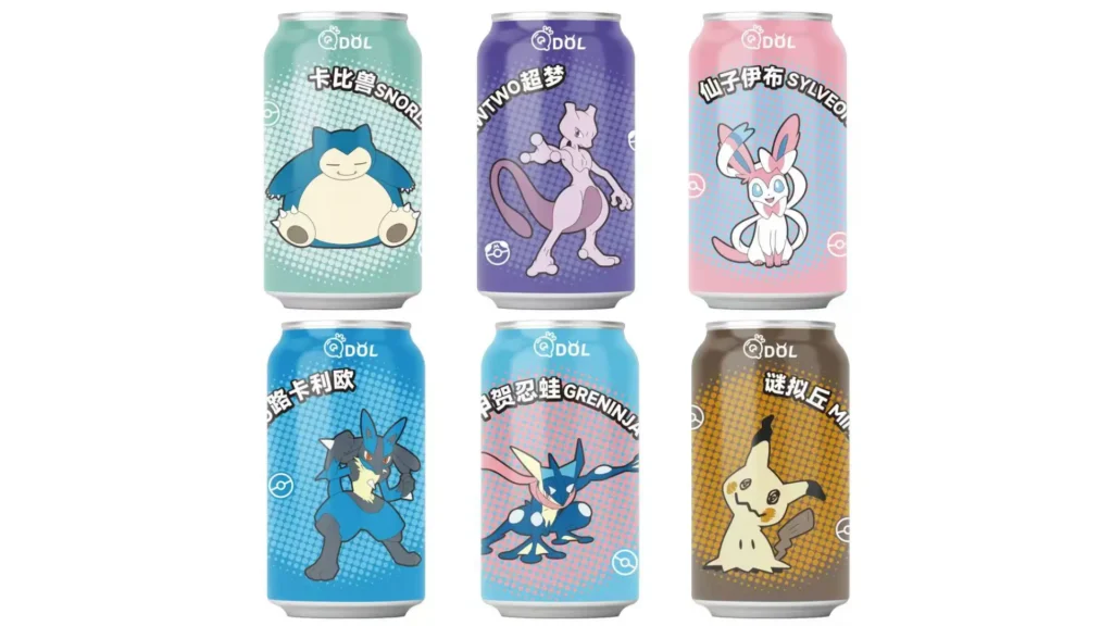 Ready-to-drink non-alcoholic cocktail in illustrated packaging for the fast-growing alcohol-free beverage market