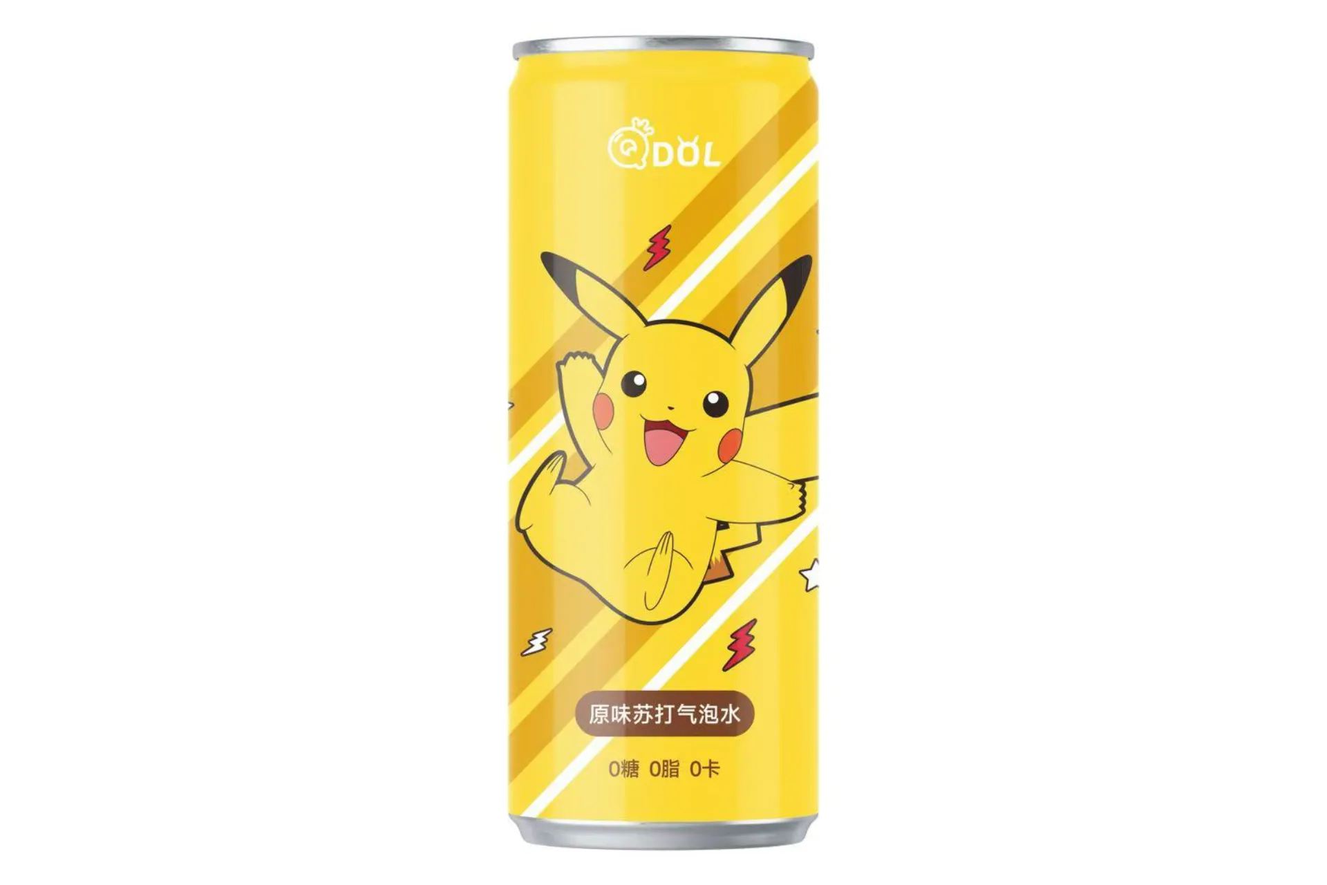 Original-flavor sparkling water cans with playful character illustrations, a clean and versatile base for private label programs